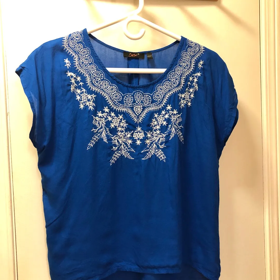 Embroidered Dex Top, XS photo 1