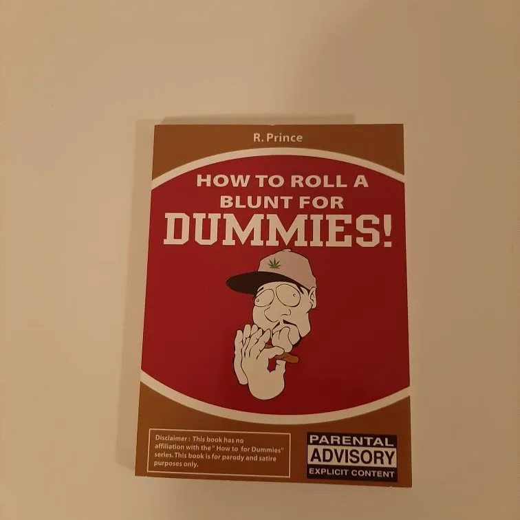 BNIP - How To Roll Blunts Novelty Book photo 1