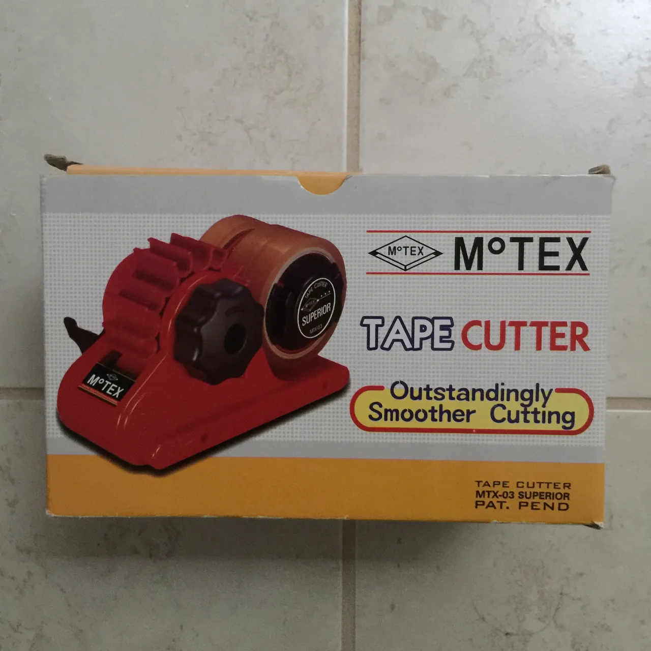 Motex Superior Smooth Tape Cutter Stationary Dispenser photo 1