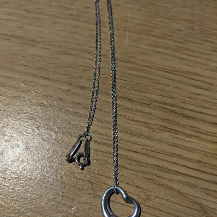 Tiffany's Open Heart Necklace photo 1