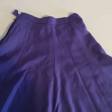 Vintage High Waisted Purple Skirt photo 1