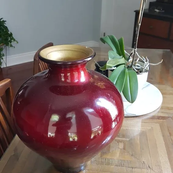 Large Red Vase photo 1