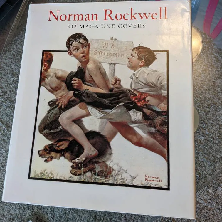 GIANT Norman Rockwell Illustration Book photo 1