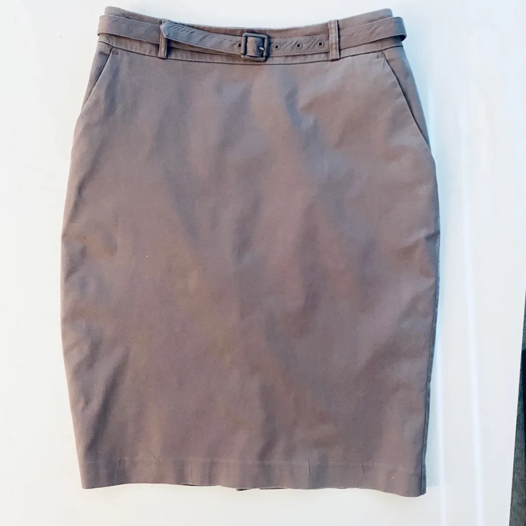 Belted H&M High Waist Pencil Skirt photo 1