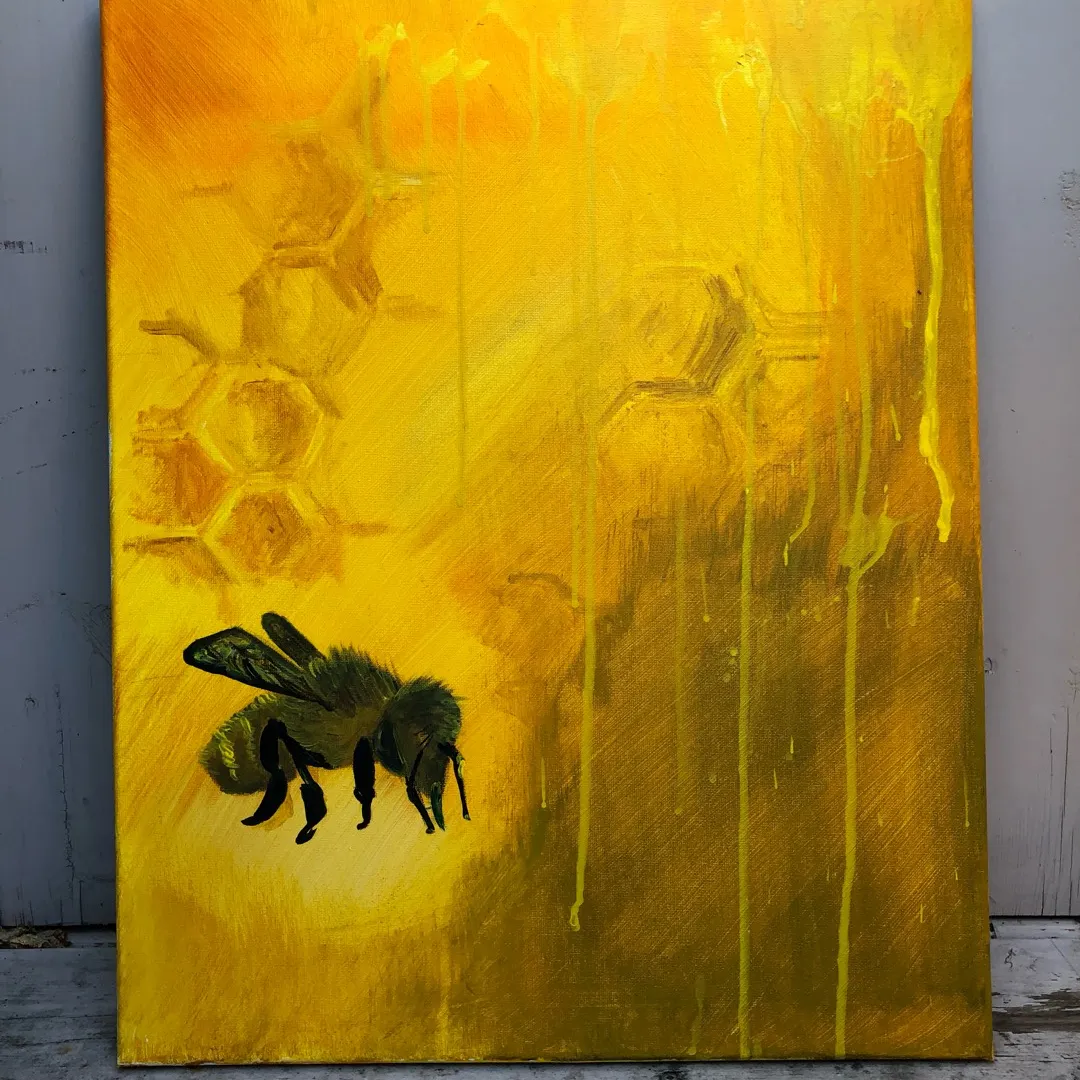 Honeybee Painting photo 1