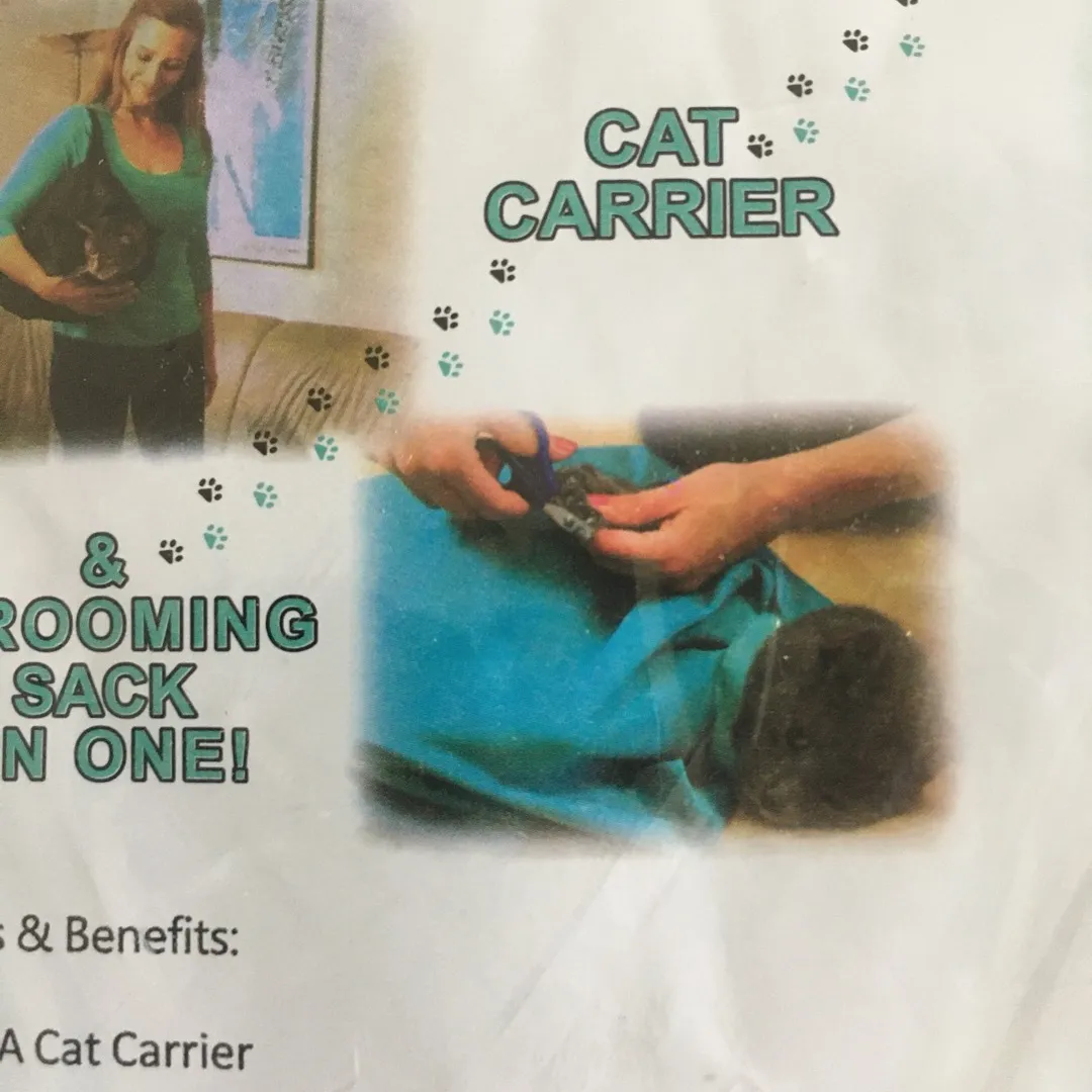 BNIP: Cat Carrier / Grooming Sack photo 6