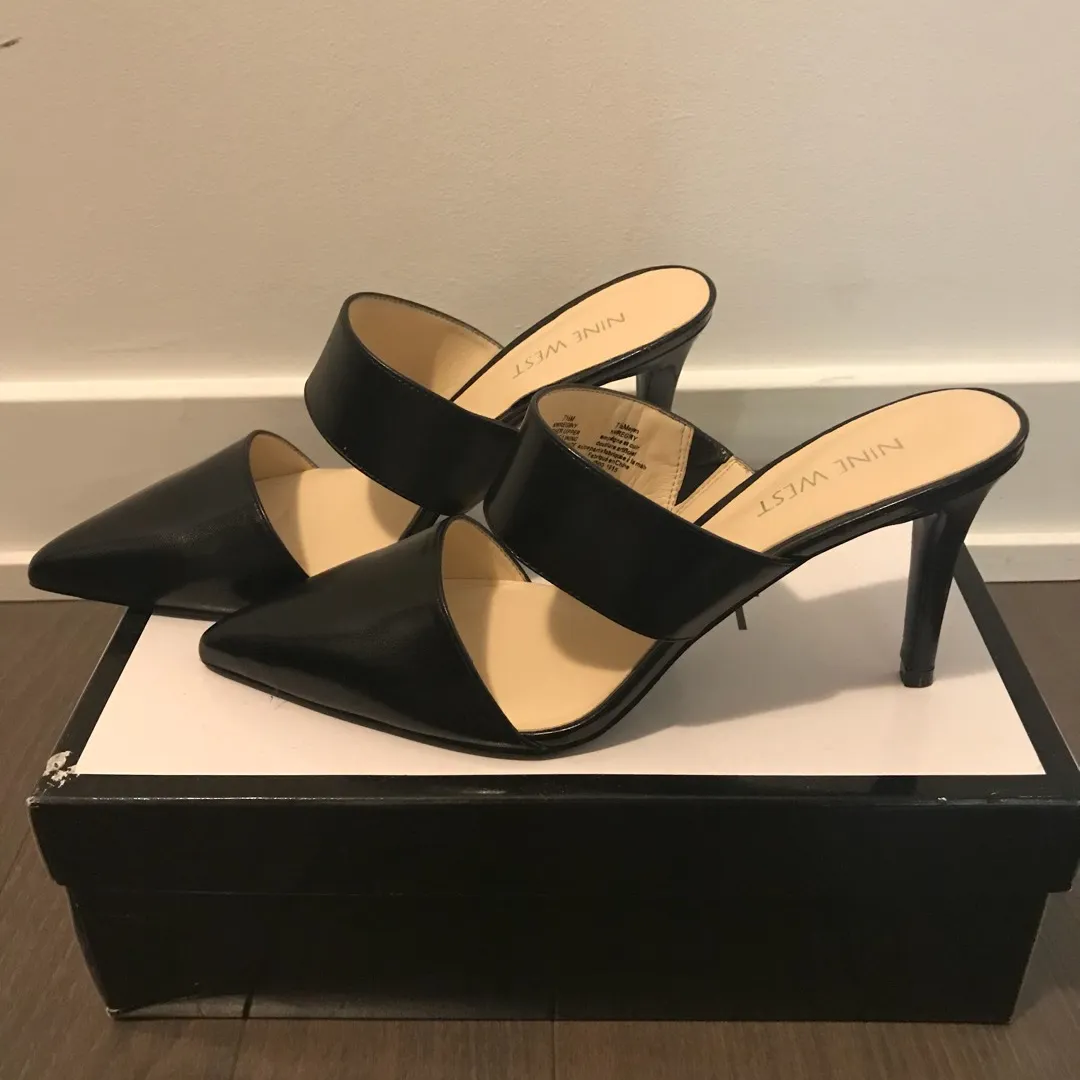 Nine West Reginy Heels Size 7.5 - New In Box photo 1