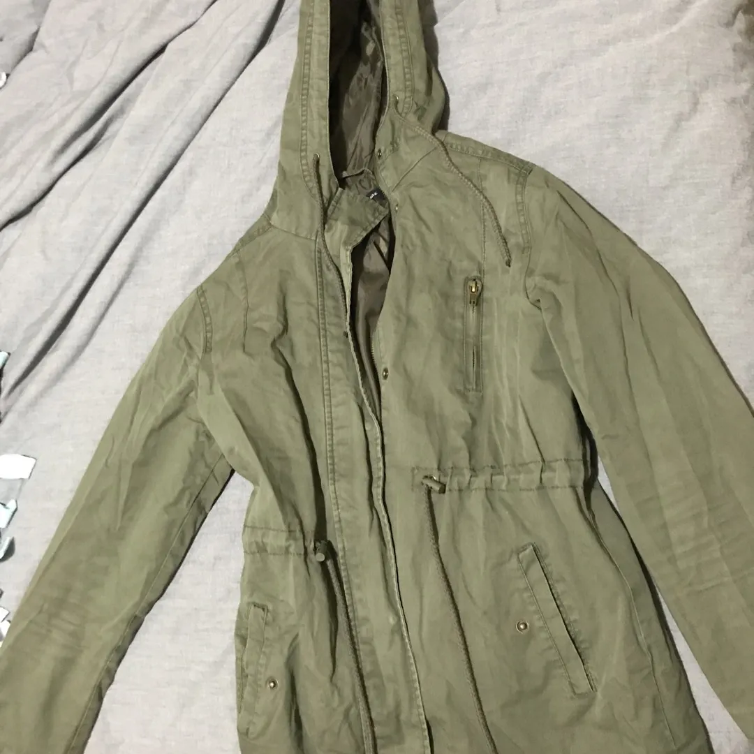 Olive Green Fall Jacket (worn) photo 1