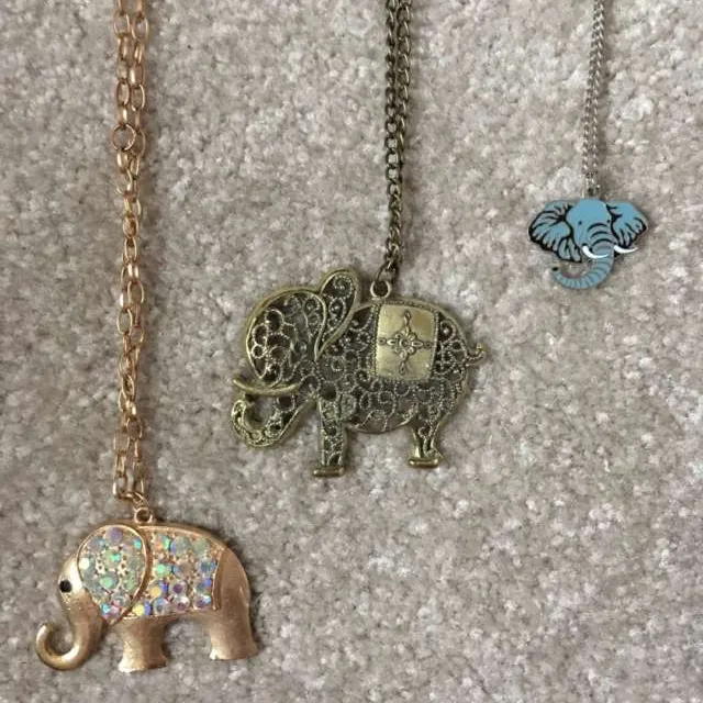 Elephant Necklaces photo 1