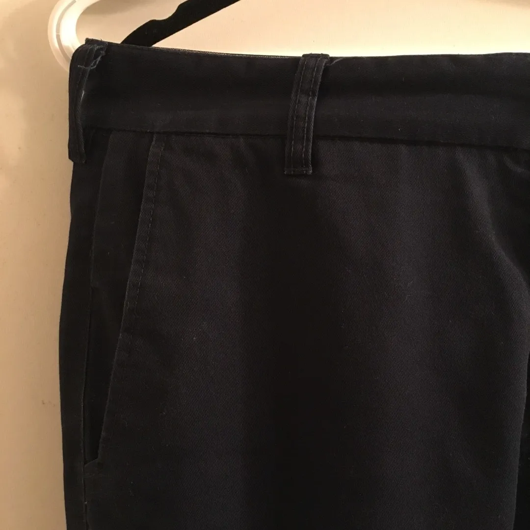 Worn Joe Fresh Trousers Navy Blue Size 34 Men’s photo 6