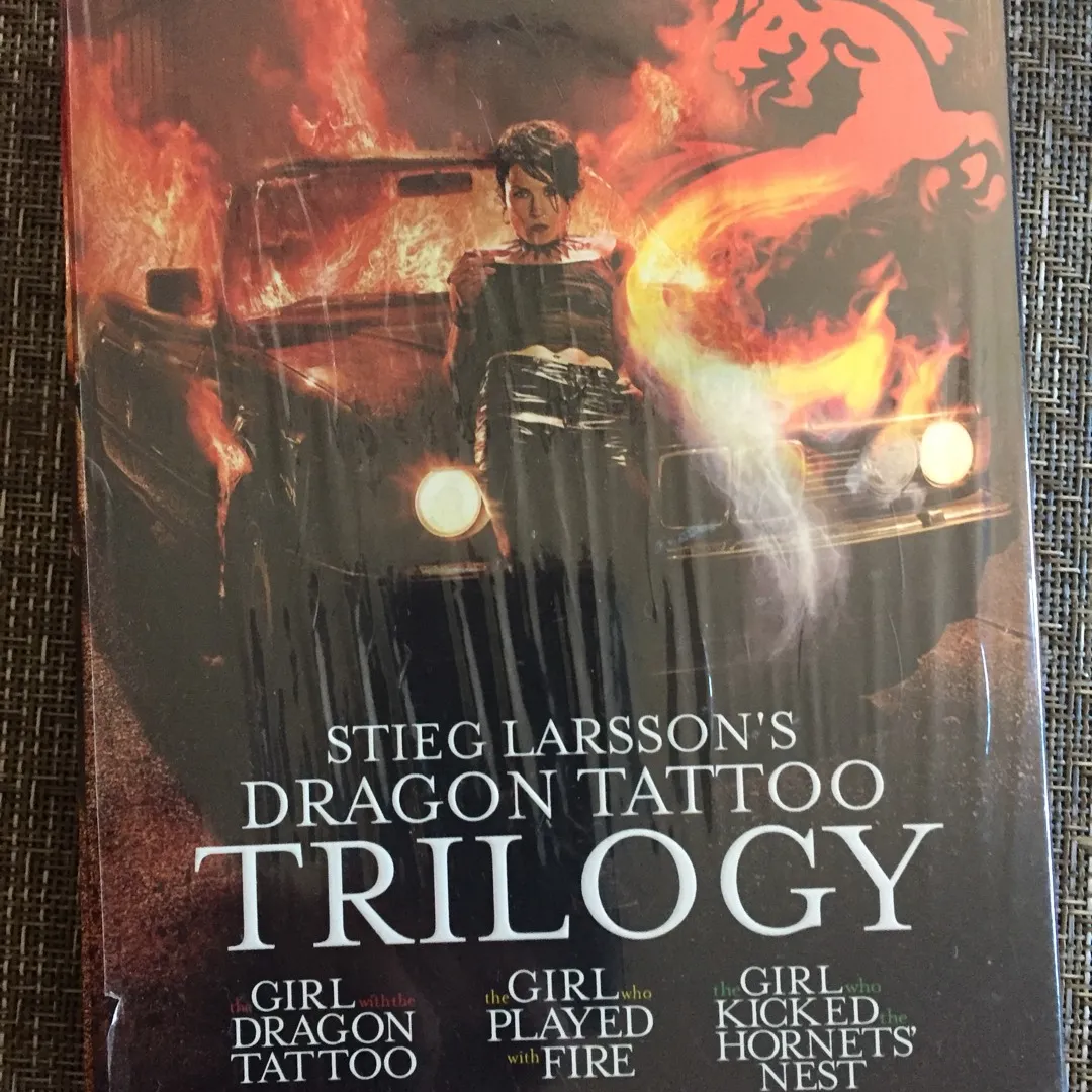 Original Dragon Tattoo Trilogy DVDs photo 1