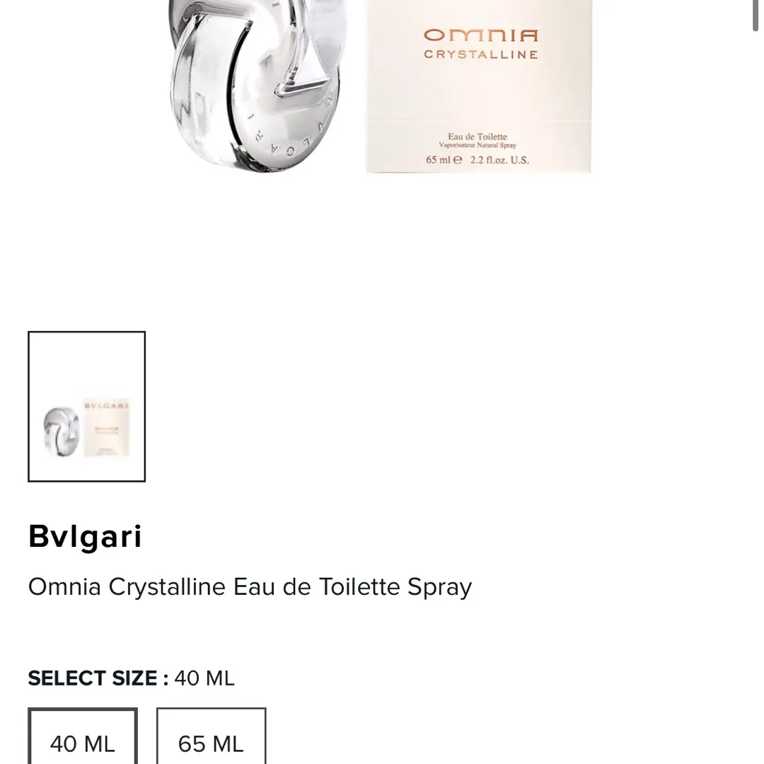 Bulgari Omnia Crystalline Eau De Toilette Spray Perfume photo 3