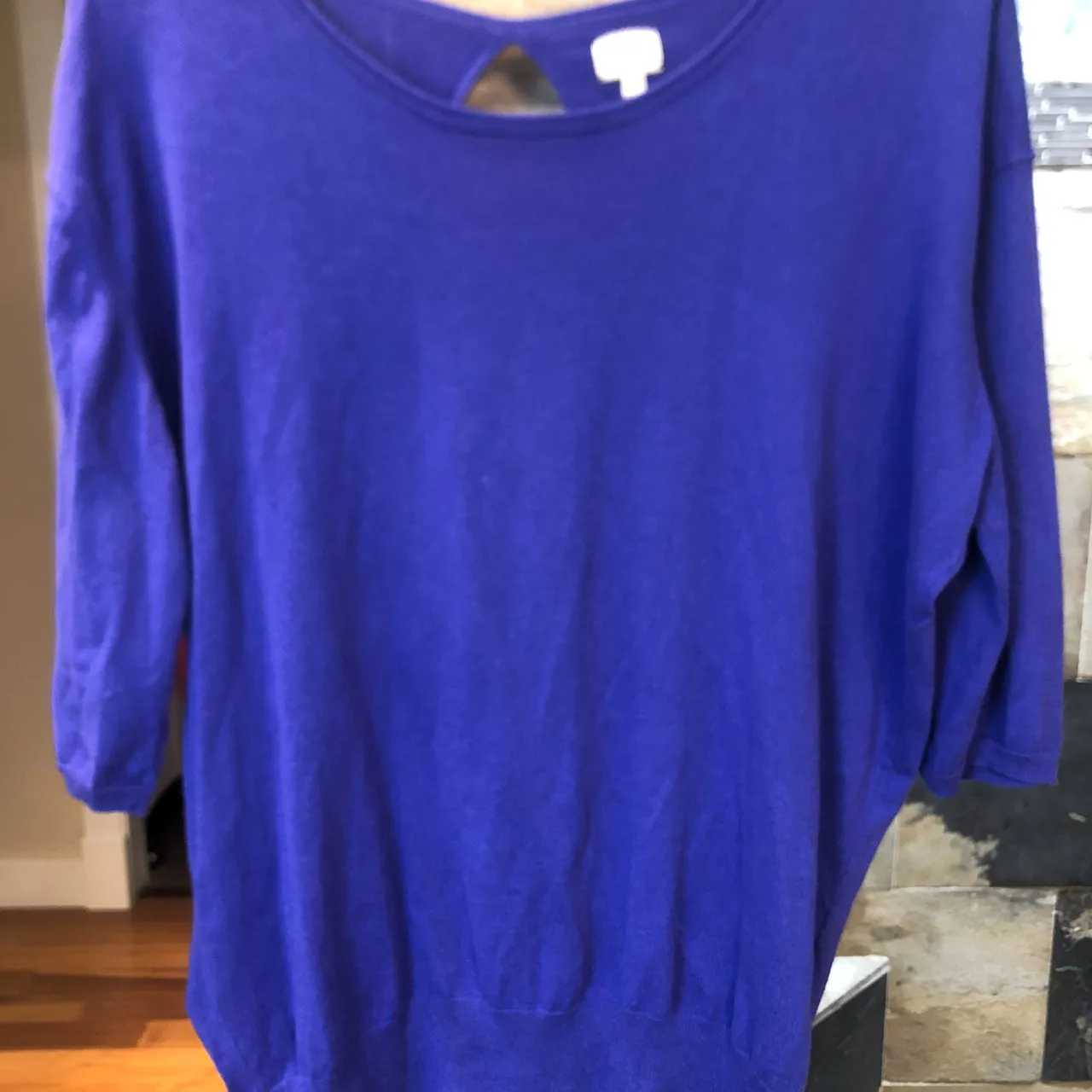 Wilfred cashmere/silk/cotton knit top photo 1