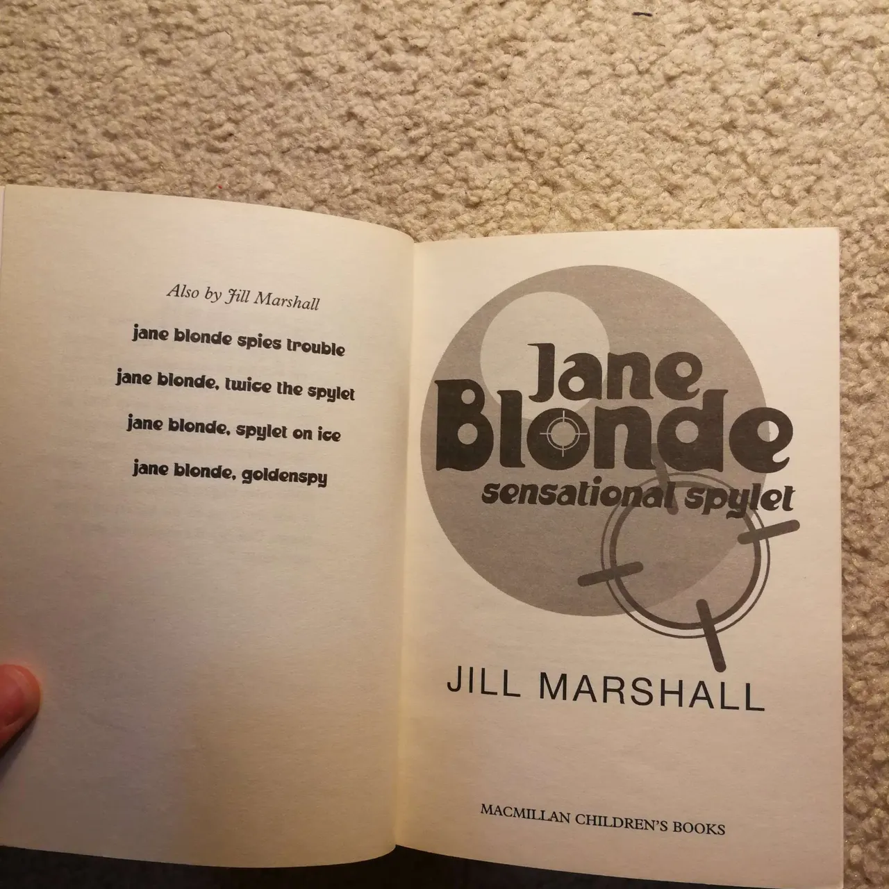 *FREE Jane Blonde, a sensational spylet, a novel. Book by Jil... photo 3