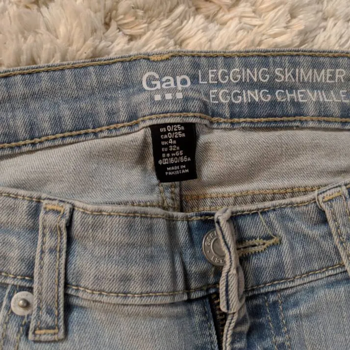 Gap jeggings ankle photo 3
