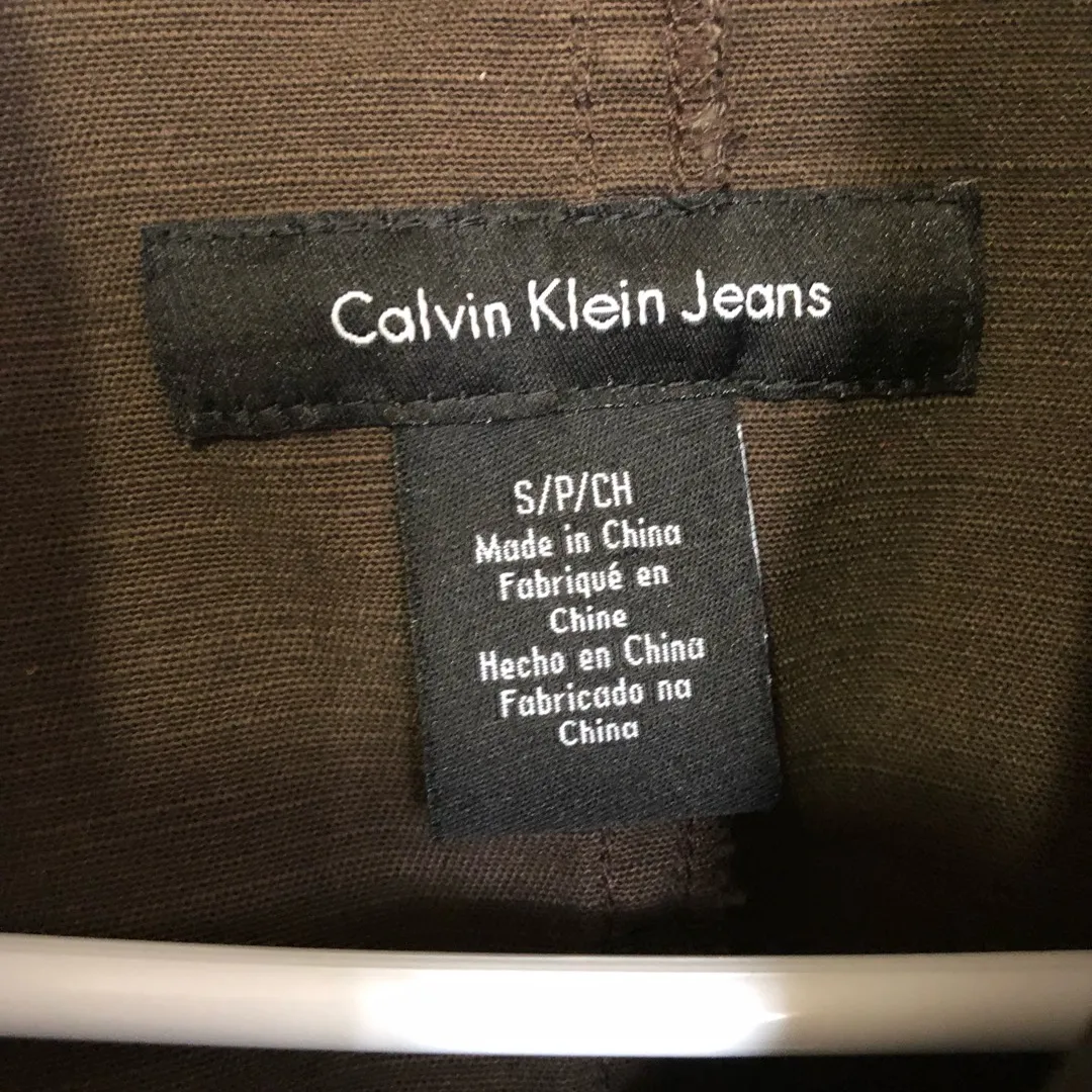 Calvin Klein Jeans Military Style Jacket photo 4