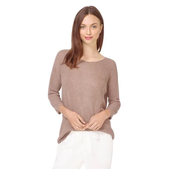 Aritzia Linen & Silk Sweater photo 1