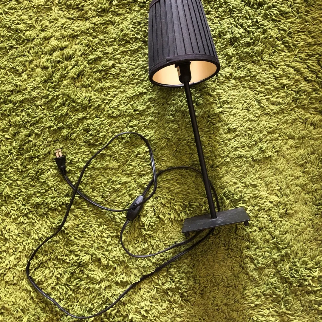Small Black IKEA Lamp photo 1