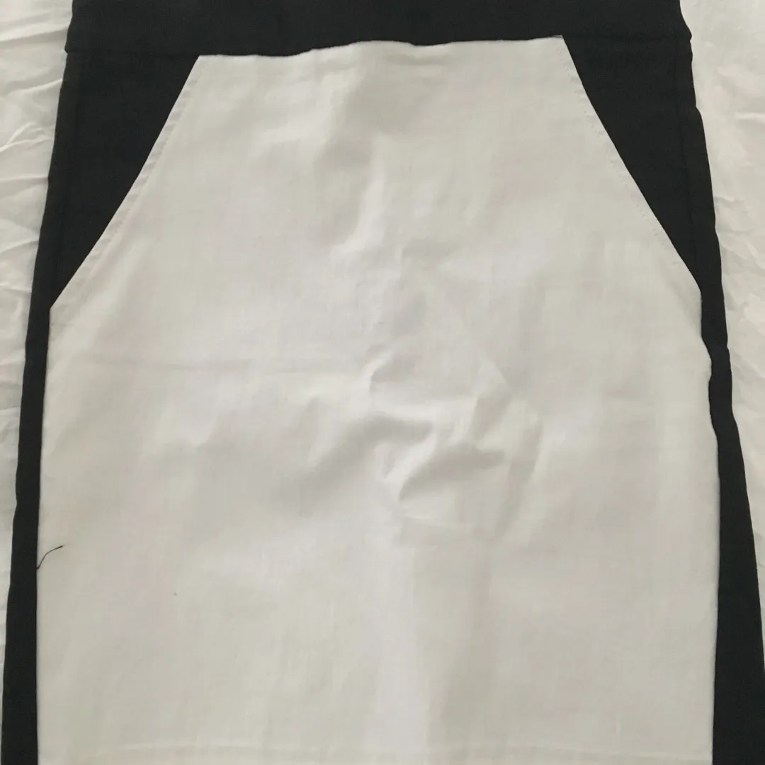 Gorgeous Black And White Monochromatic Skirt photo 1