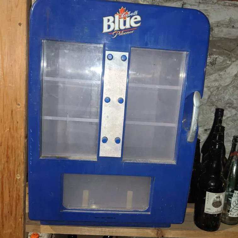 Labatt Blue Novelty Dispenser Fridge photo 1