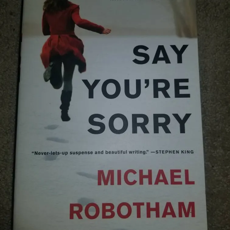 Say You're Sorry Book photo 1