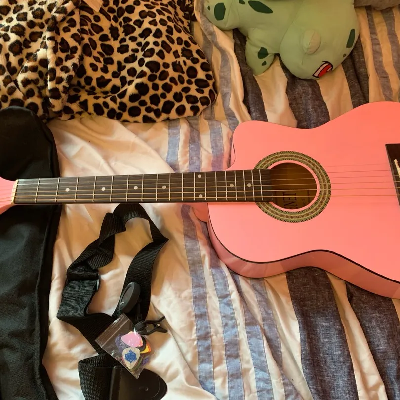 Pink Guitar photo 4