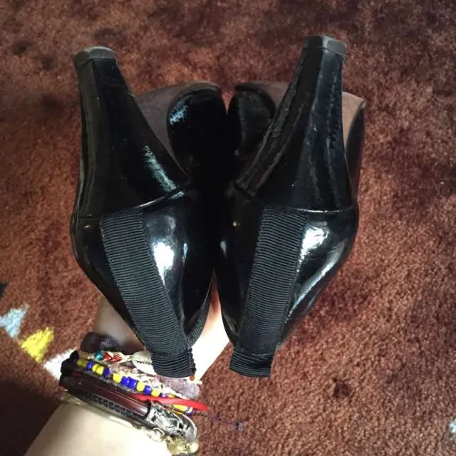 Marc By Marc Jacobs Patent Leather Bow Tie Heel photo 4