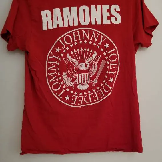 Red Ramones T-Shirt photo 1