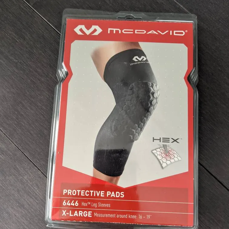 McDavid Knee Pads - XL - Black photo 1