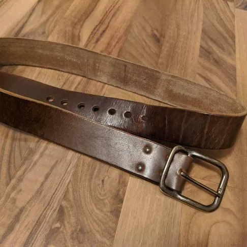 Mens Real Leather Belt photo 1