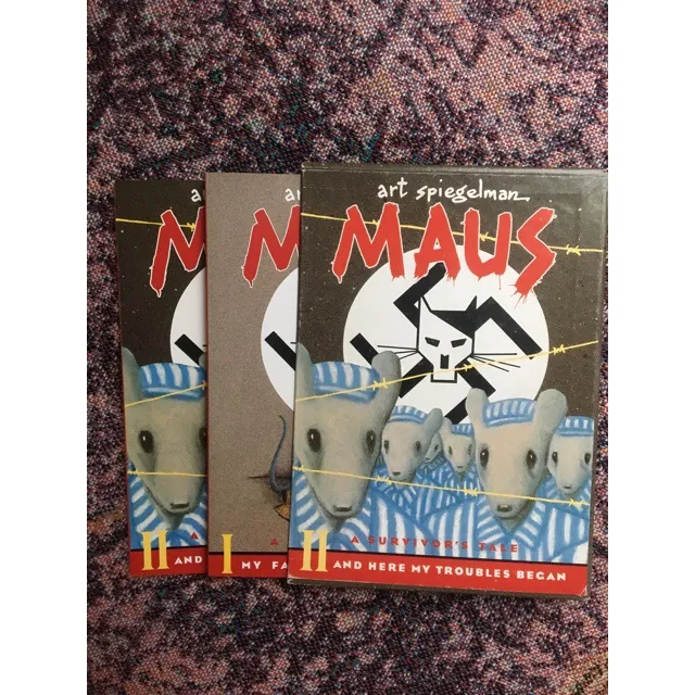 Art Spiegelman Maus Complete Box Set photo 1
