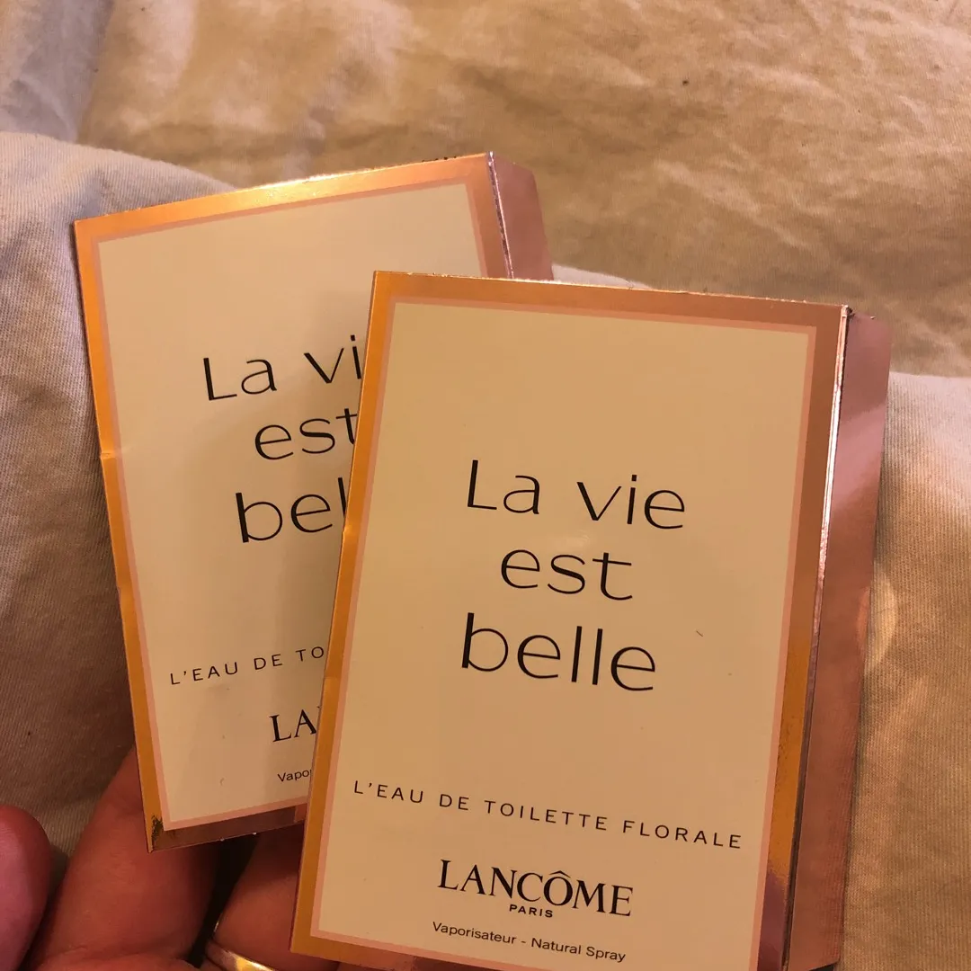 2 Lancôme Perfume Samples photo 1