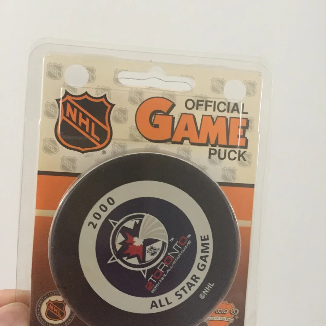 2000 NHL All Star Game Puck Bnib photo 1