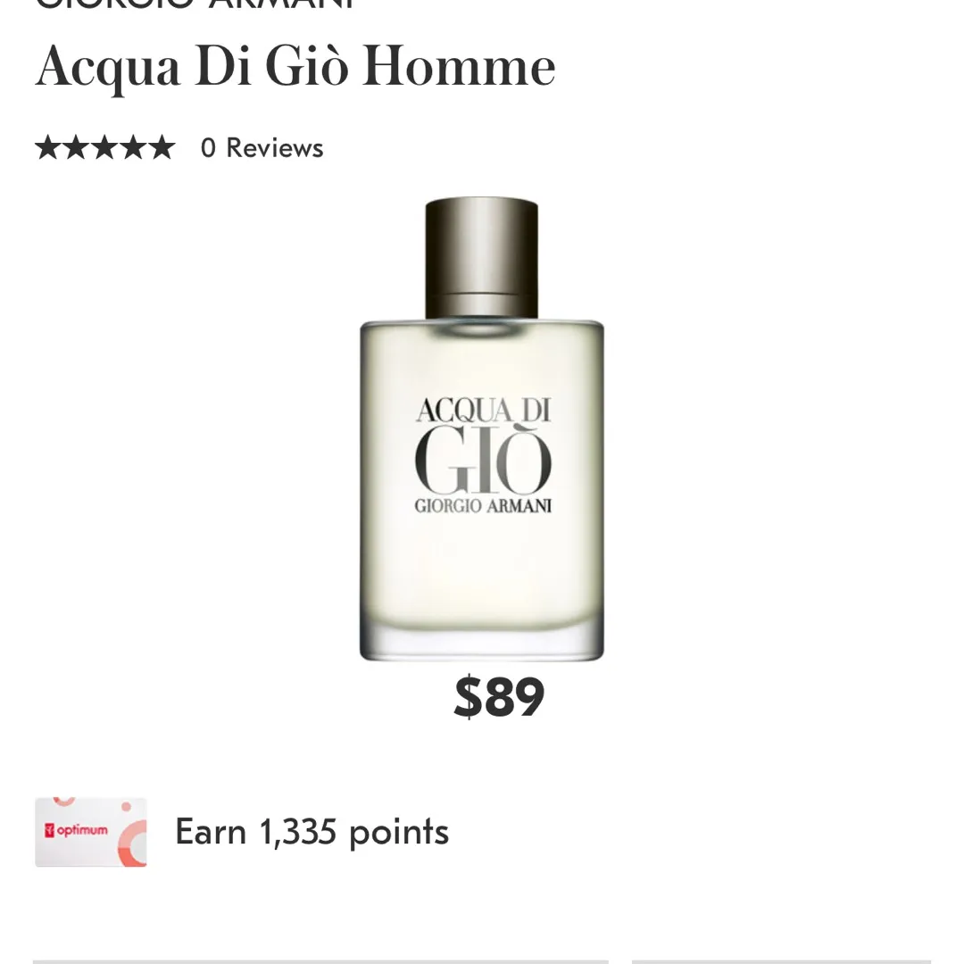 Acqua Di Gio Homme Perfume photo 3