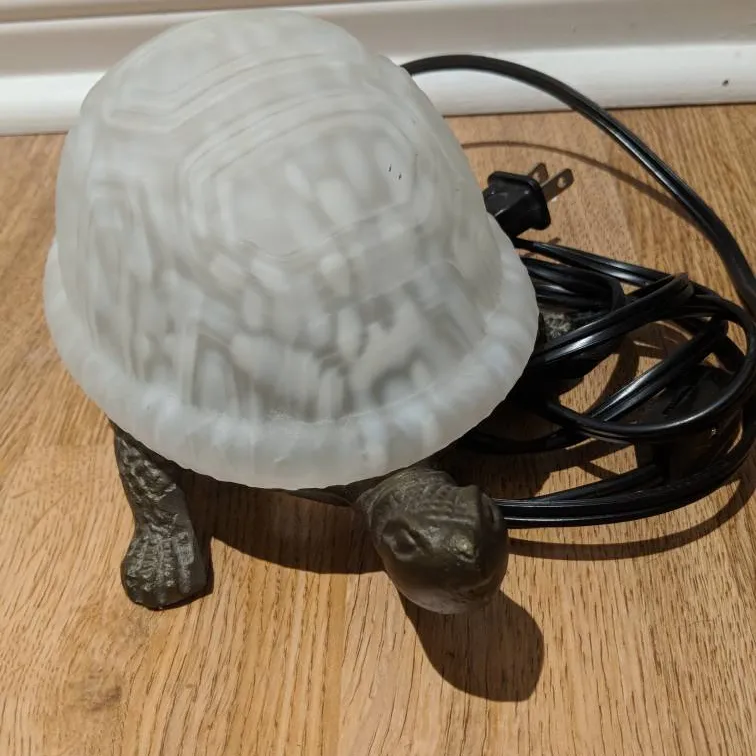 Turtle Lamp Night Light W/Switch photo 3