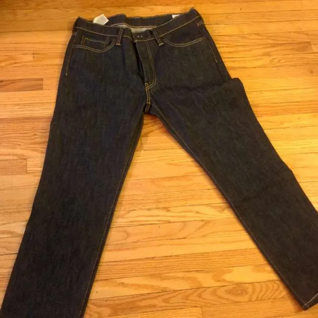 White Oak From Cone Denim Mills Jeans( From Banana Republic S... photo 1