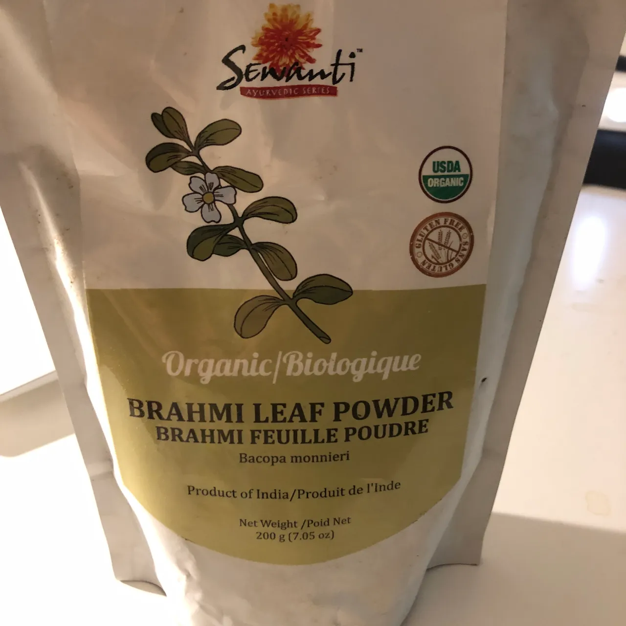 Brahmi leaf/backpack powder cognitive boost photo 1