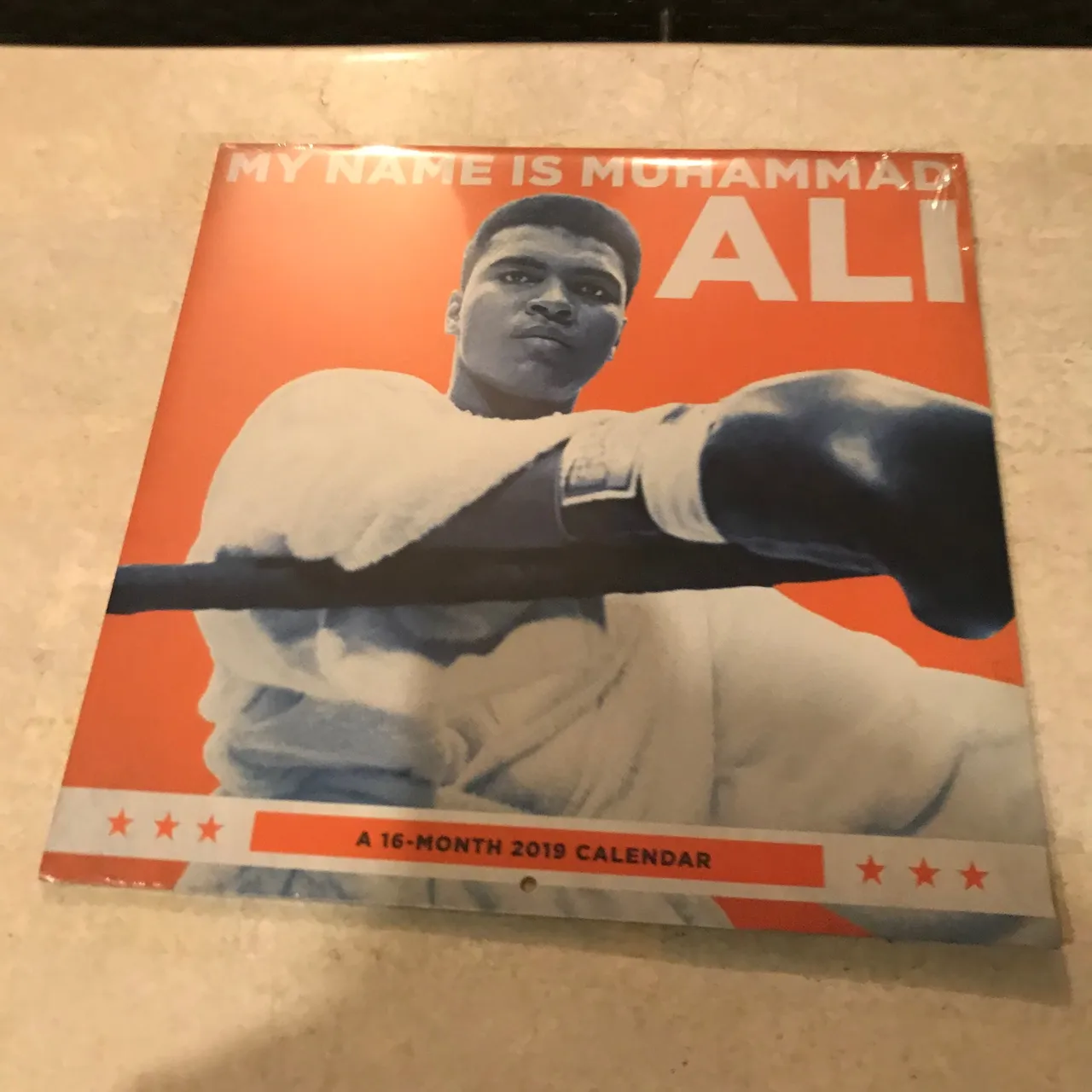 Muhammad Ali collectible calendar photo 1