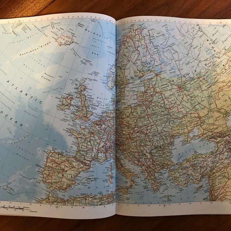 MacMillan Portable World Atlas photo 5