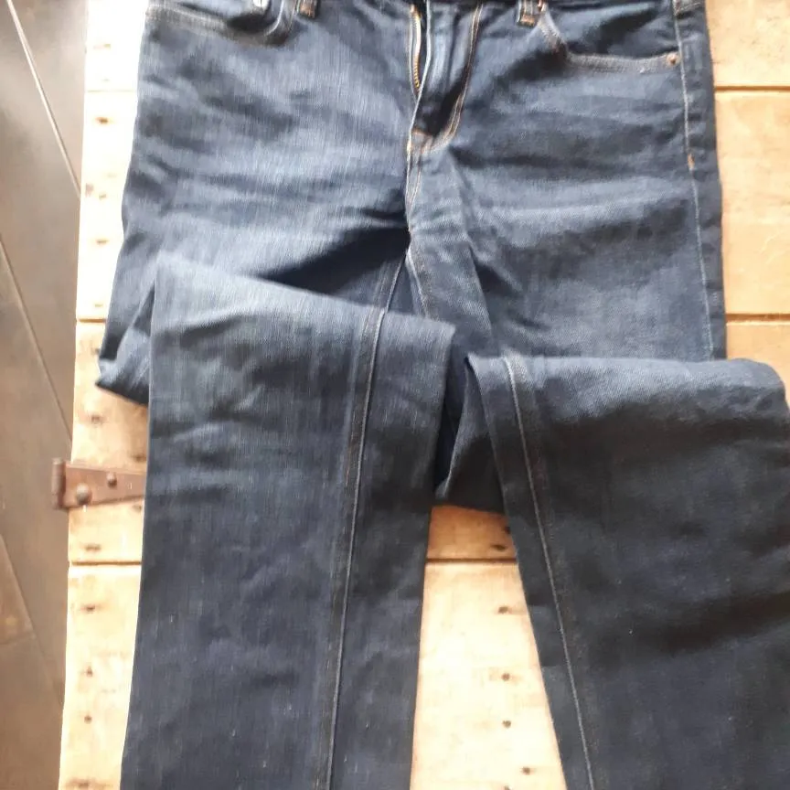 Jcrew Matchstick Jeans Size 28R Stretch photo 3