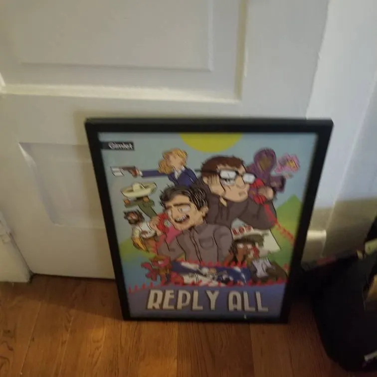 Reply All Poster And Frame photo 3