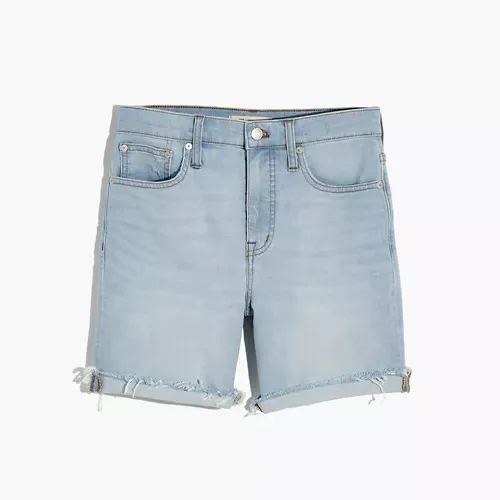 BNWOT Madewell High-Rise Mid-Length Shorts size 29 photo 6