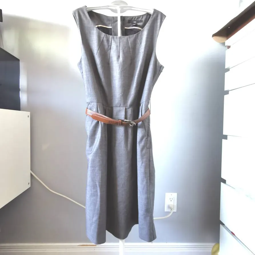 H&M Gray Dress w/ Pockets photo 1