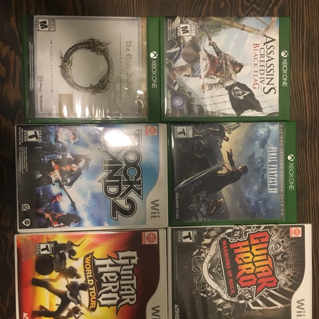 Games Xbox One , Wii photo 1