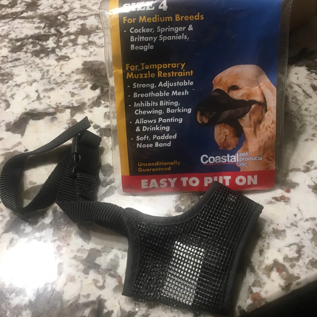 Almost Brand New Small Dog Muzzle 🐕 🐕 photo 1