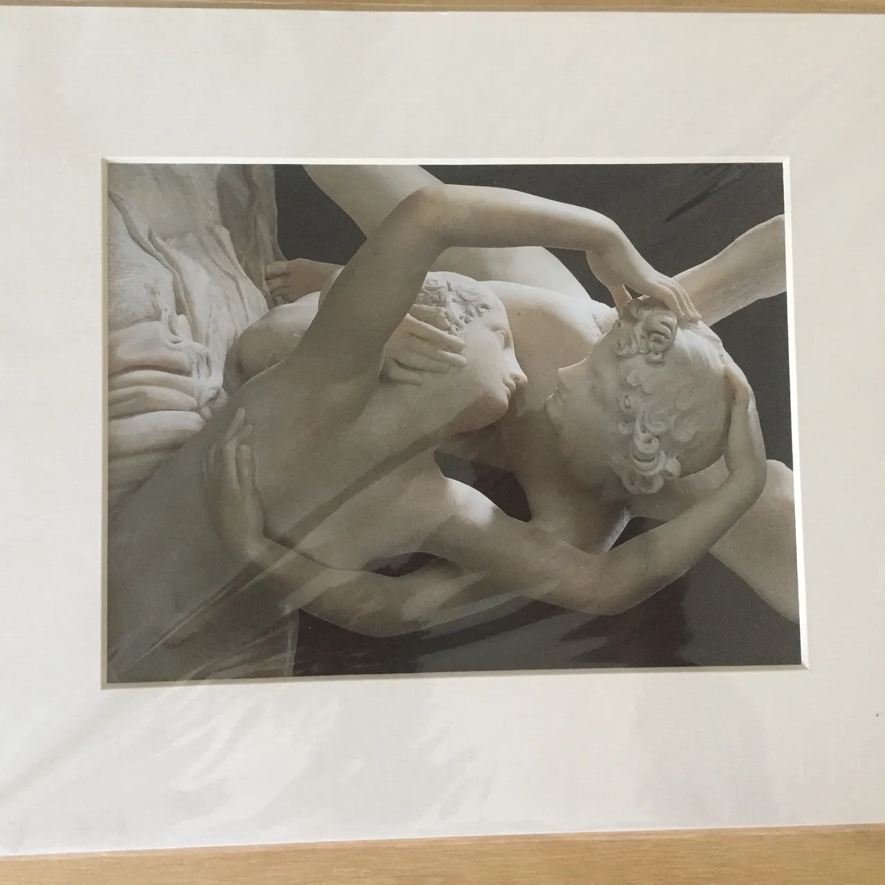 Art Print: "Psyche revived by Cupid's Kiss" by Antonio Canova photo 1