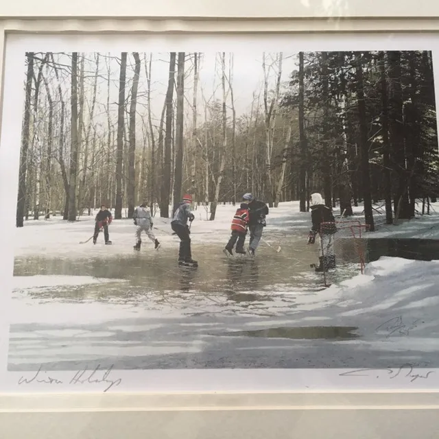Pond Hockey Print photo 3