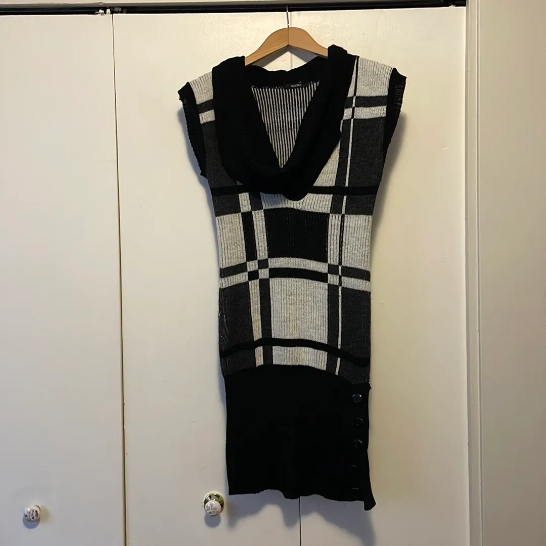 Sweater Dress With Cowl Neck photo 1