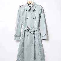 Brand New Blue Trench - Size Small photo 1