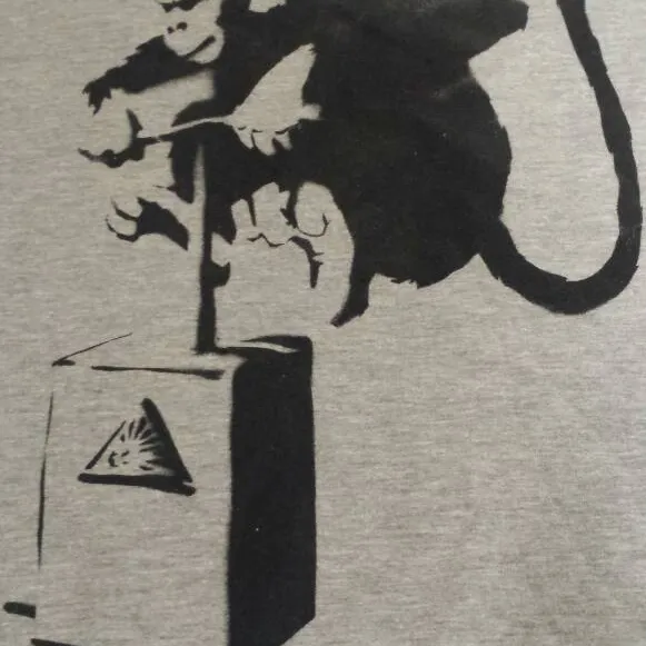 T-shirt from "The Art of Banksy" show photo 1